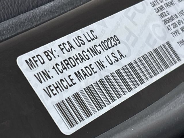2022 Dodge Durango SXT RWD