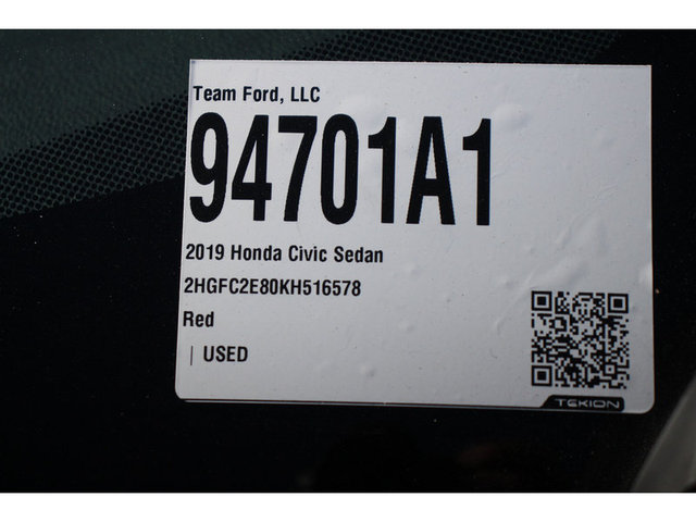 2019 Honda Civic Sport