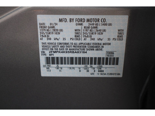 2024 Ford Edge Titanium AWD