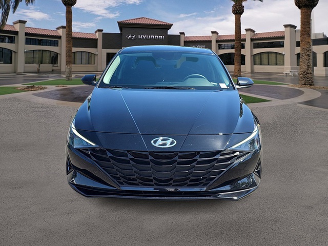 2022 Hyundai Elantra Hybrid Blue