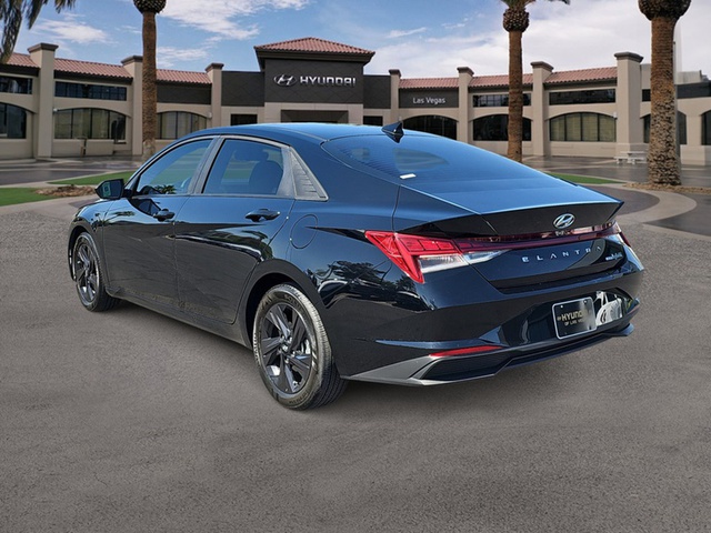 2022 Hyundai Elantra Hybrid Blue