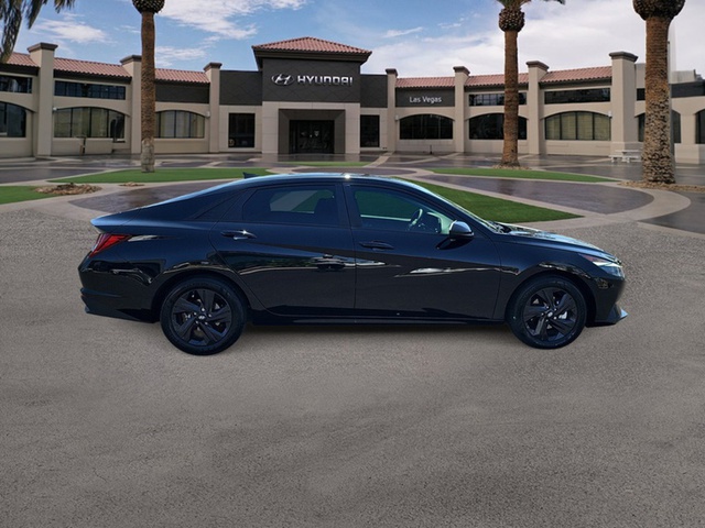 2022 Hyundai Elantra Hybrid Blue