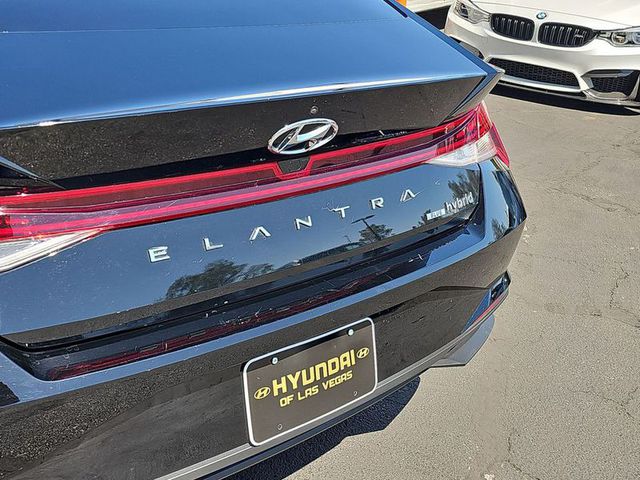 2022 Hyundai Elantra Hybrid Blue