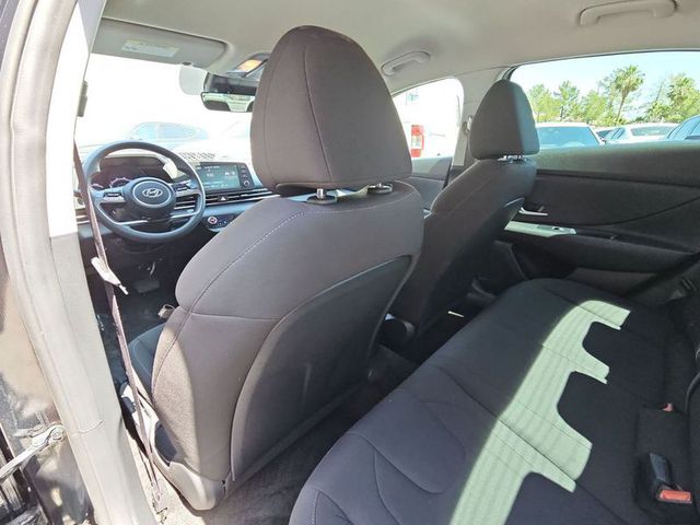 2022 Hyundai Elantra Hybrid Blue