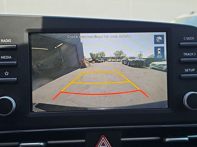 2022 Hyundai Elantra Hybrid Blue