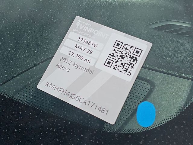 2012 Hyundai Azera Base