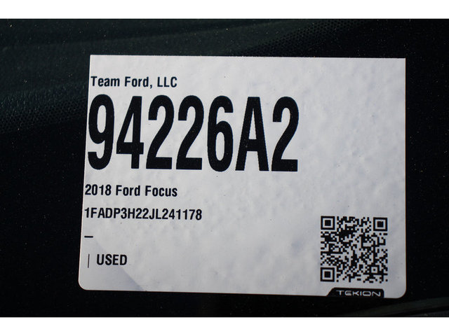 2018 Ford Focus SEL