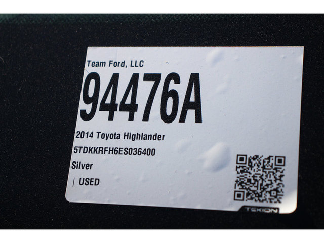 2014 Toyota Highlander XLE FWD