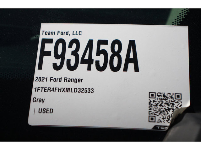 2021 Ford Ranger XLT 4WD 5ft Box