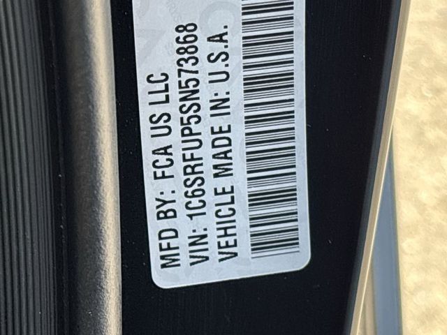 2025 Ram 1500 RHO 4WD 5ft7 Box