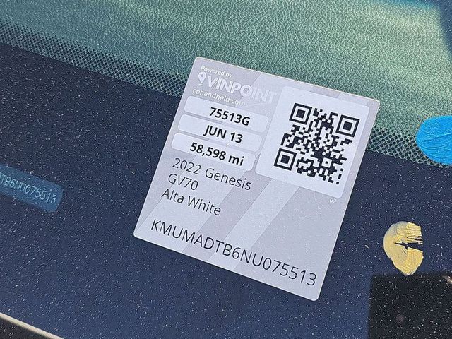 2022 Genesis GV70 2.5T AWD