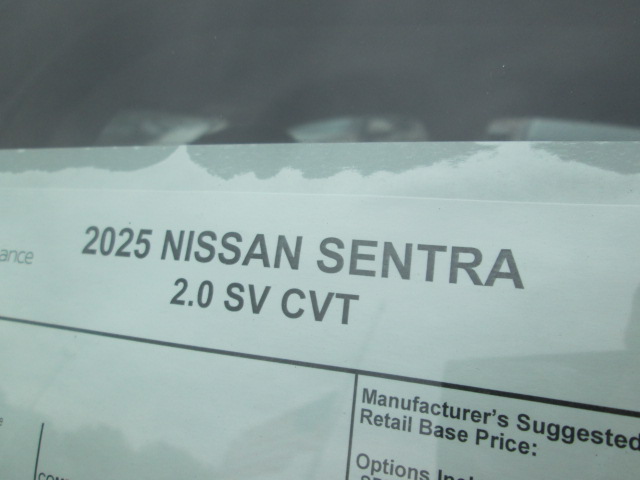 2025 Nissan Sentra SV photo
