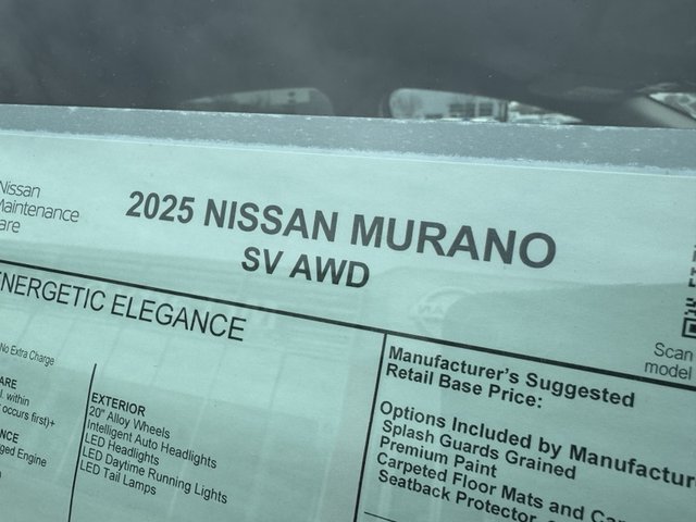 2025 Nissan Murano SV photo