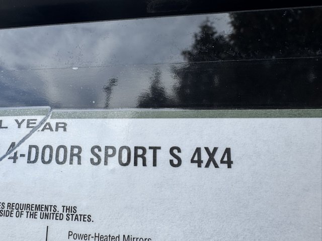 2025 Jeep Wrangler Sport S 4Dr 4WD photo