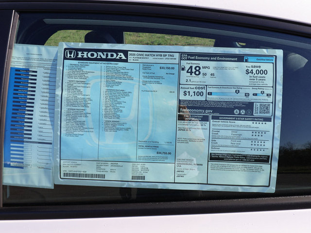 2025 Honda Civic Hybrid Sport Touring photo