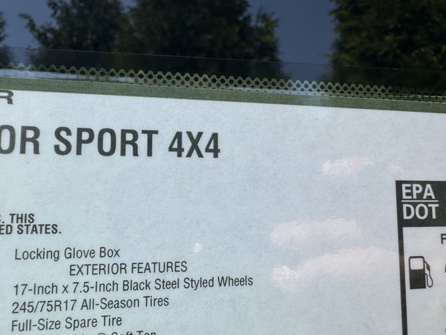 2025 Jeep Wrangler Sport 4Dr 4WD photo