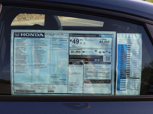 2025 Honda Civic Hybrid Sport Touring photo