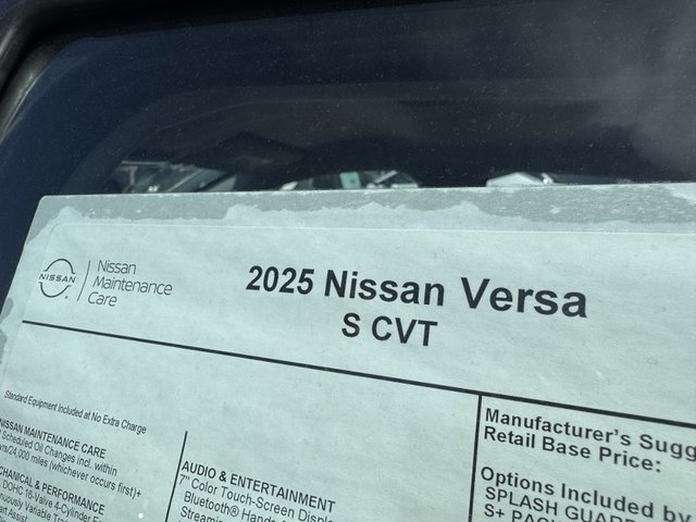 2025 Nissan Versa S photo