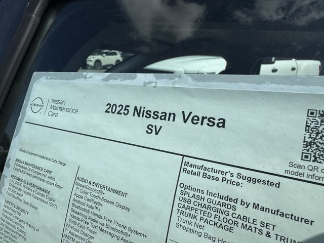 2025 Nissan Versa SV photo