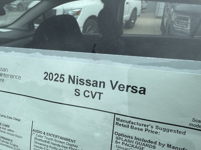 2025 Nissan Versa S photo